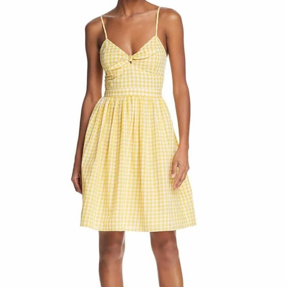 Yellow summer dress
